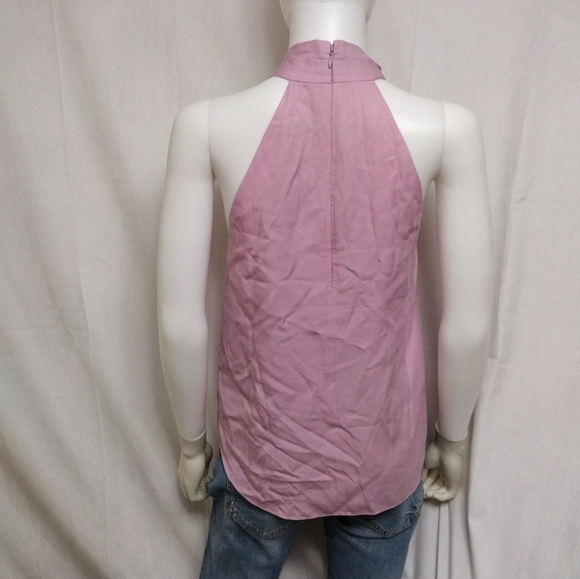 Club Monaco Lilac Halter Top - Picture 6 of 8